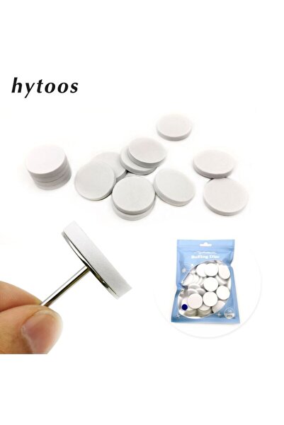 Choice قرص تلميع HYTOOS مقاس 25 مم، ورق صنفرة تلميع، بدون قرص معدني، رؤوس مثق...