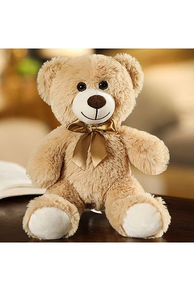 Choice 35cm Light Brown Teddy Bear Stuffed Animal Plushie, Light Brown Stuffed Teddy Bear Toys, Soft Plushi