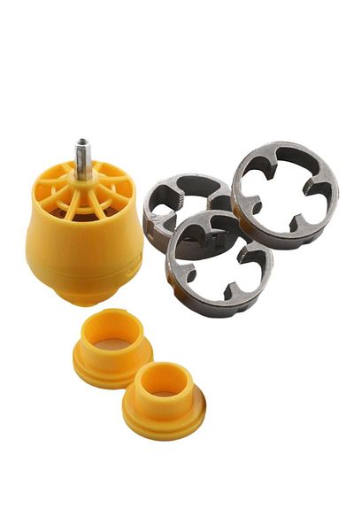 Choice as shows 6pcs Pipe Threader Plumbing Tool Kit Thread Maker Tool Convenient Pipe Threader Kit Full G
