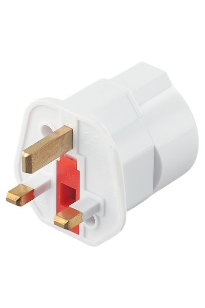Choice 1pc Eu Euro 2pin To Uk 3pin Plug Ac Universal Adapters Travel Converter European Wall Plug Socket Ad