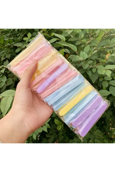 Choice1 20 قطعة عشوائية 10/20/50 قطعة غسول الوجه المضغوط إسفنجة تنظيف الوجه بودرة الوجه إسفنجة التنظيف