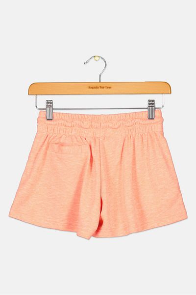 adidas Kids Girl Brand Logo Outdoor Shorts, Coral