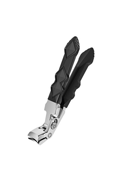 Choice مقص أظافر أسود لكبار السن بمقبض طويل مقص أظافر احترافي لكبار السن للأظ...