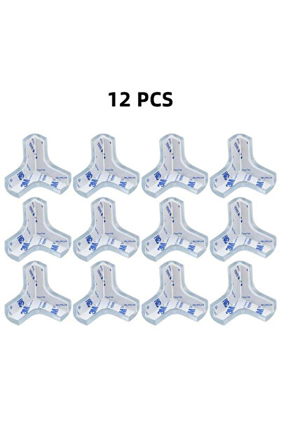 Choice 12 قطعة من واقيات سلامة الأطفال المصنوعة من السيليكون على شكل حرف T، ناعمة وشفافة، مضادة للتصادم للأطفال