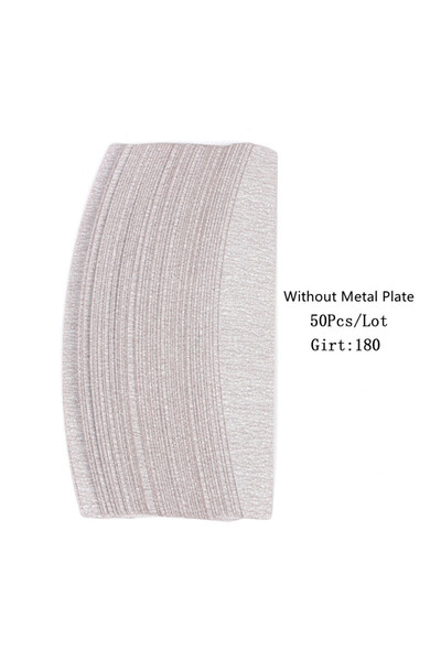 Choice 50 قطعة من ورق الصنفرة 180 50 قطعة/100 قطعة وسادات قابلة للإزالة باللو...