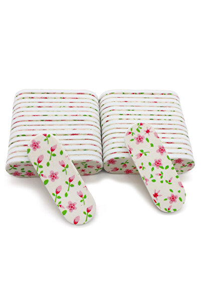 Choice ساكورا 50 قطعة من مبردات الأظافر ذات الوجهين، مبردات أظافر صغيرة ملونة...