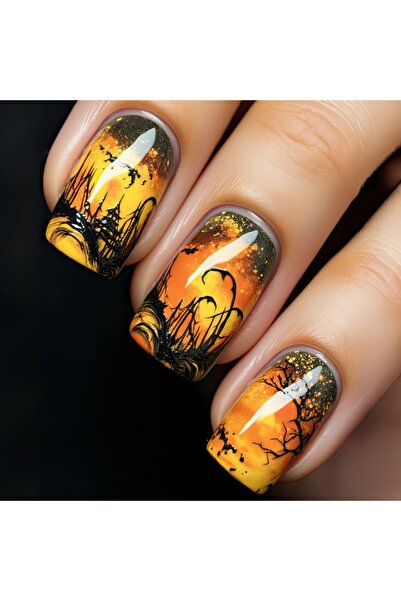 Choice 1613 24 قطعة/مجموعة أظافر صناعية قصيرة متوسطة أطراف أظافر مربعة الشكل ...