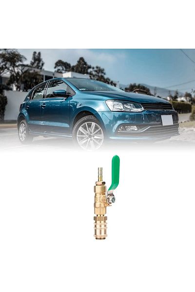 Choice 1PCS Car Auto Transmission Fluid Oil Filling Filler Adapter Connector Ball Valve For Car