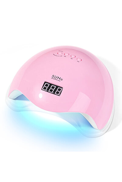 choice2 مصباح أظافر YIKOOLIN UV LED وردي بمنفذ USB بقوة 48 وات لصالونات التجميل الاحترافية مجفف سريع لجل الأظافر مع 4 مؤقتات تلقائية