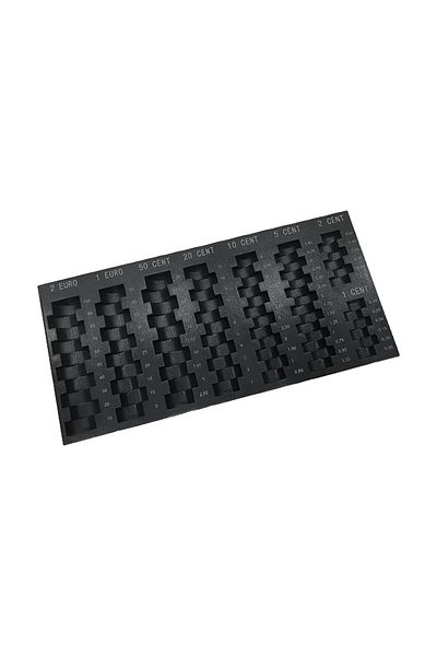 Choice Euro Storage Box Money Organizer Universal Black Money Storage Case Money Tray Gifts Money Dispen...