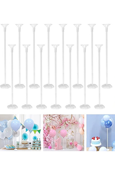 Choice 10 قطع أخرى من قاعدة زهر البرقوق لدعم البالونات وقضيب دعم سطح المكتب ل...