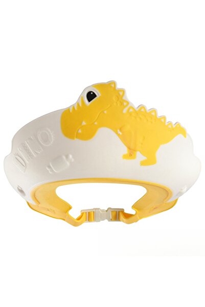 Choice قبعة شامبو للأطفال قابلة للتعديل باللون الأصفر، قبعة استحمام للأطفال ع...