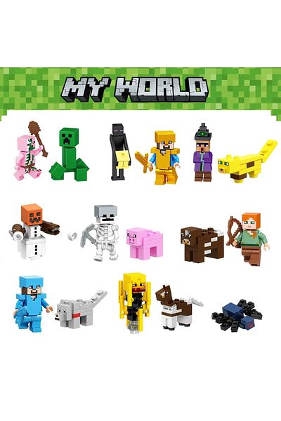 Choice 16 people Character Decorations, Dolls, Toys, Mini Characters, Dolls, Birthday Gifts, Children's Toy