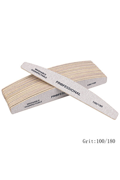 Choice 100 180 10 قطع/مجموعة مبرد أظافر خشبي احترافي 100/180 ليماس مانيكير كت...