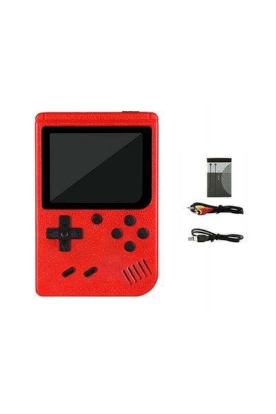 Choice Red 5 Colors Retro Classic Video Game Console Portable Mini Handheld 8-bit 3.0 Inch Lcd Kids Game Pl