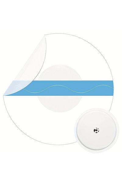 Choice 20pcs WHITE 20pcs Freestyle Libre Sensor Covers, Latex-Free Adhesive for Libre 2, Precut CGM Tape, W