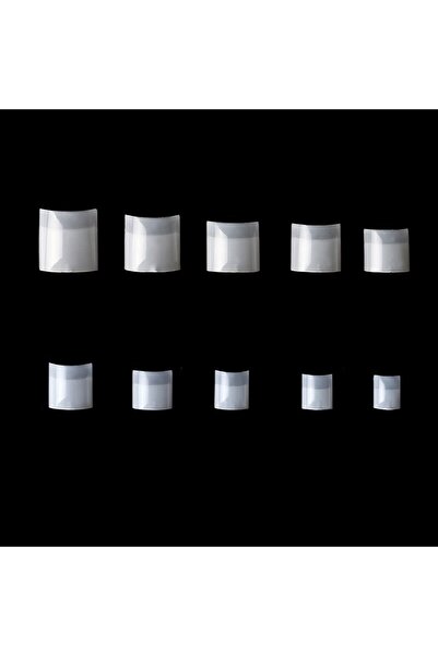 Choice 500 قطعة من الأظافر الصناعية المصنوعة من الأكريليك على شكل أظافر صناعي...