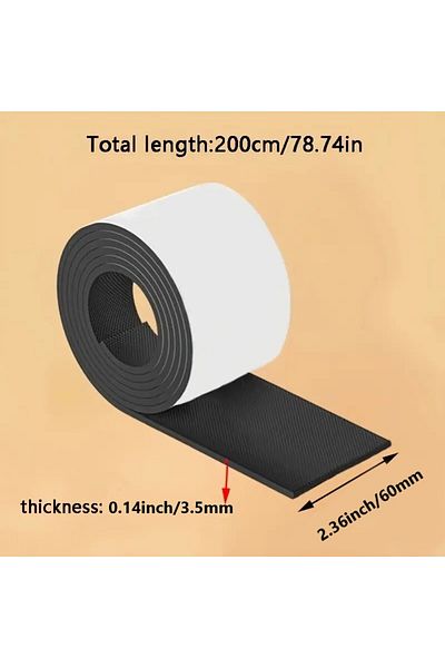 Choice 1 Pc 3MM 60mm Non-slip EVA Foam Cabinet Foot Table Chair Leg Protective Pad Self-Adhesive Floor Mat