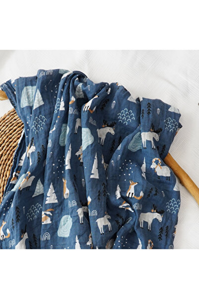 Choice بطانية أطفال حديثي الولادة من HappyFlute S143 مصنوعة من قماش قطني مطبو...