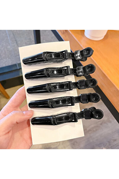 Choice Black 5pcs 5pcs Colorful Alligator Hair Clips Clamps Hairdressing Professional Salon Hair Grip Croco