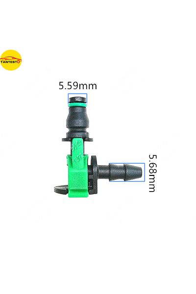 TANTESTO 1 قطعة وصلة إرجاع الزيت على شكل حرف L ثنائية الاتجاه لـ Jiangling Ford New All-shuntu Ruiou V348 Fuel I...