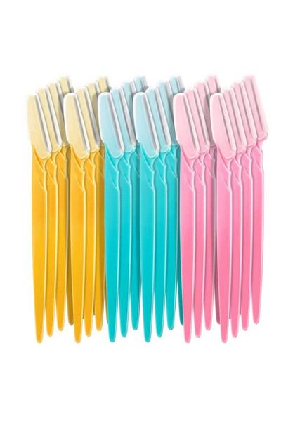 Choice 12 PCS Eyebrow Razor for Women, 12 Pcs Dermaplaning Tool for Face Professional, Face Razor for Women