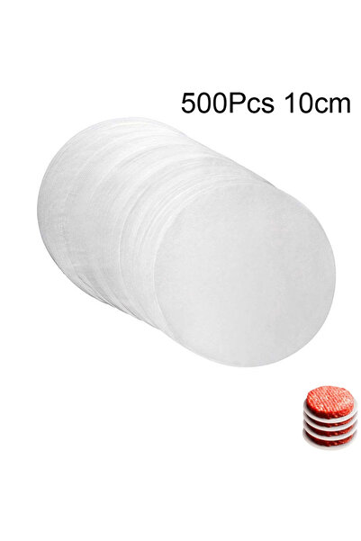choice2 500Pcs-10cm 500Pcs Hamburger Patty Paper, Wax Papers To Separate Froz...