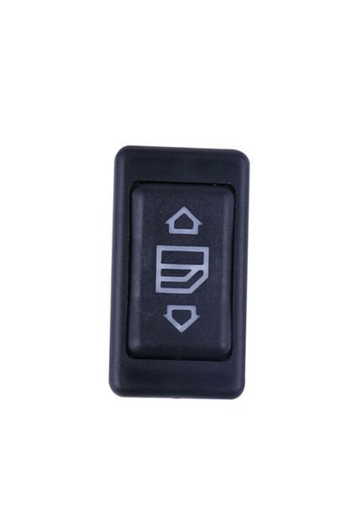 Choice Universal Cars Power Switch Button With Green Light 6-Pin 12/24V 10A ON/OFF Window Glass Lifter S...