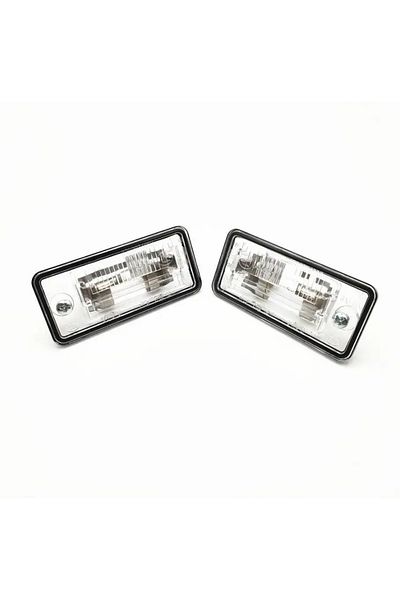 Choice 2x Number Plate Lamp Lights Lens For Audi A3 8p Audi A4 B6 B7 A6 C5 A8 Q7 Pair