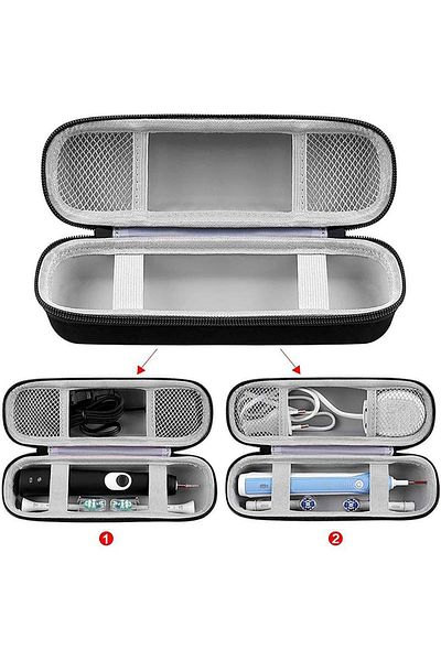 Choice Black Toothbrush Travel Case Compatible with Philips Sonicare ProtectiveClean 4100 6100 5100 6500 75