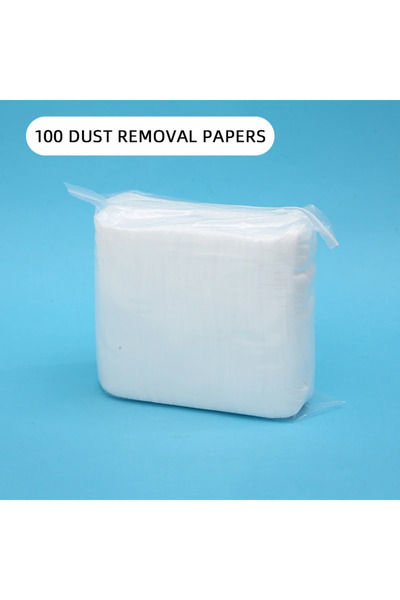 Choice 100 قطعة بيضاء 100 قطعة ورق ممسحة لإزالة الغبار الكهروستاتيكي للاستخدا...