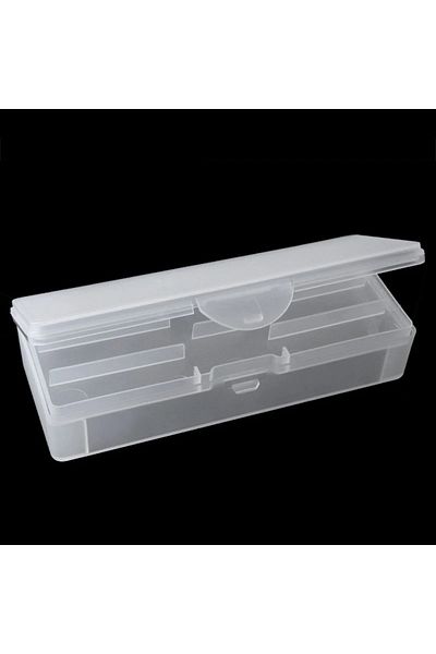 Choice Clear 1pc Rectangle Double-layer Nail Art Tool Empty Storage Box Tweezers Clippers Pens Polishing Na