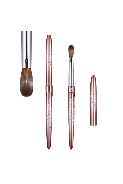 Choice1 فرشاة أظافر أكريليك كولينسكي S007-08 شعيرات شعر كولينسكي بمقبض دائري ...