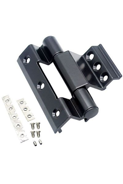 Choice black Hinge Hot Sale Broken Bridge Aluminum Alloy Window Hinge high quality Insulation Broken Bridge