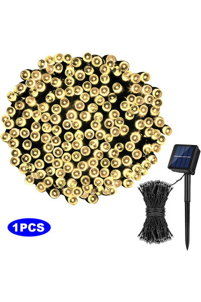 Choice 72.2 قدم (22 مترًا) - 200 مصباح LED دافئ - قطعة واحدة من سلسلة مصابيح ...