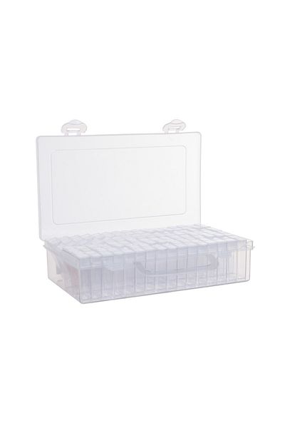 Choice 64-grid storage box 48/56/40/32/64 Grid Storage Box Diamond Painting Point Drill Box Jewelry Nail Ar