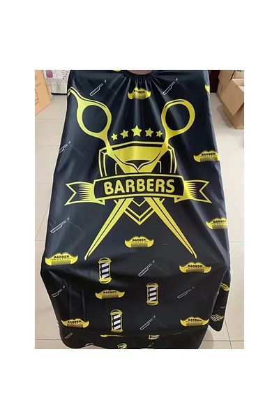 Choice Multicolor 【hot Sales】1pc Salon Barber Cape With Neck Dusting Brush - Professional Hair Cutting Cape