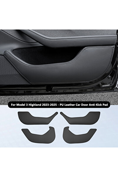 choice2 وسادات زويمي المضادة للركل لأبواب سيارات تسلا موديل Y/3، جلد البولي ي...