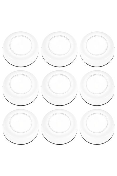 Choice 7pcs Cold White Touch Lamp 7/14 Pcs Led Cabinet Light Round Wall Mounted Led Strip Push Light Cordle