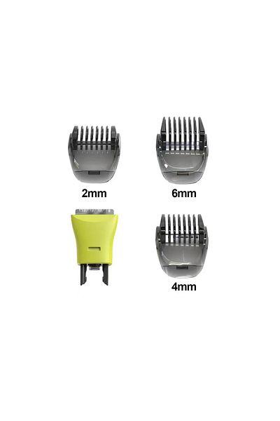 YUKU 4 pcs Brangdy Shaver Replacement Blades for Philips One Blade QP2520 QP2515 QP2630 QP6510 QP6520 QP6