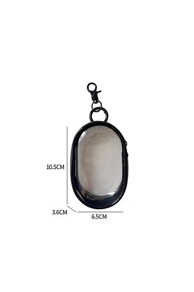 Choice 1pc black 2pcs Multifunctional Clear Data Cable Storage Box Outdoor Travel Headset Storage Bag Data