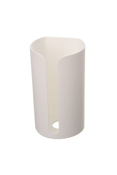 Choice 200/box White Garbage Bag Storage Box Wall-mounted Storage Box Removable Garbage Bag Storage Box Kit