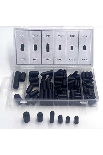 Choice1 105 PCS Rubber Vacuum Cap Plug Kit Assorted Vacuum Plugs Hose End Cap Modern High Quality Rubber ...