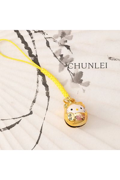 Choice Hello Kitty-02 Sanrio Hello Kitty Cartoon Bell Japanese Lucky Cat Cartoon Bell Lucky Copper Bell Mob