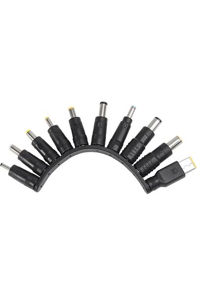 AOKIN 10 In 1 Universal 8/10pcs Dc 5.5x2.1mm Connectors Plug Kit Laptop Notebook Input Dc Plug Set Dc Powe