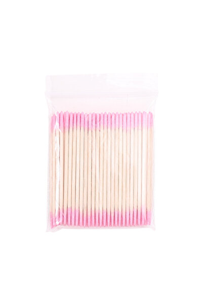 choice2 قطعة واحدة من أعواد تنظيف الأظافر المصنوعة من القطن الخشبي ورأس خشبي ...