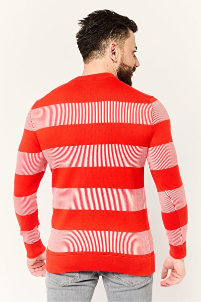 Esprit Men Crew Neck Knitted Long Sleeves Sweatshirt, Multicolor