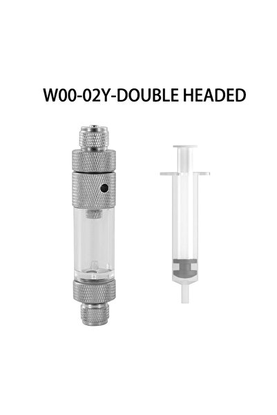 Choice1 جهاز قياس فقاعات ثاني أكسيد الكربون ثنائي الرأس لحوض السمك، إصدار حقن الماء، منظم ثاني أكسيد الكربون، نظام تفاعل المولد