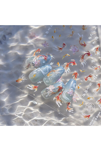 Choice قطعة واحدة من سمكة ذهبية على شكل زهرة اللوتس من كوي، شاطئ صيفي، سمكة شبوط البحر، سمكة حمراء، دولفين ملون، حورية البحر، راحة ناعمة