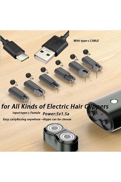 Choice WITH TYPE-C cABLE Power Cord 5V Replacement Charger Type-c Female Adapter Suitable for All Kinds of